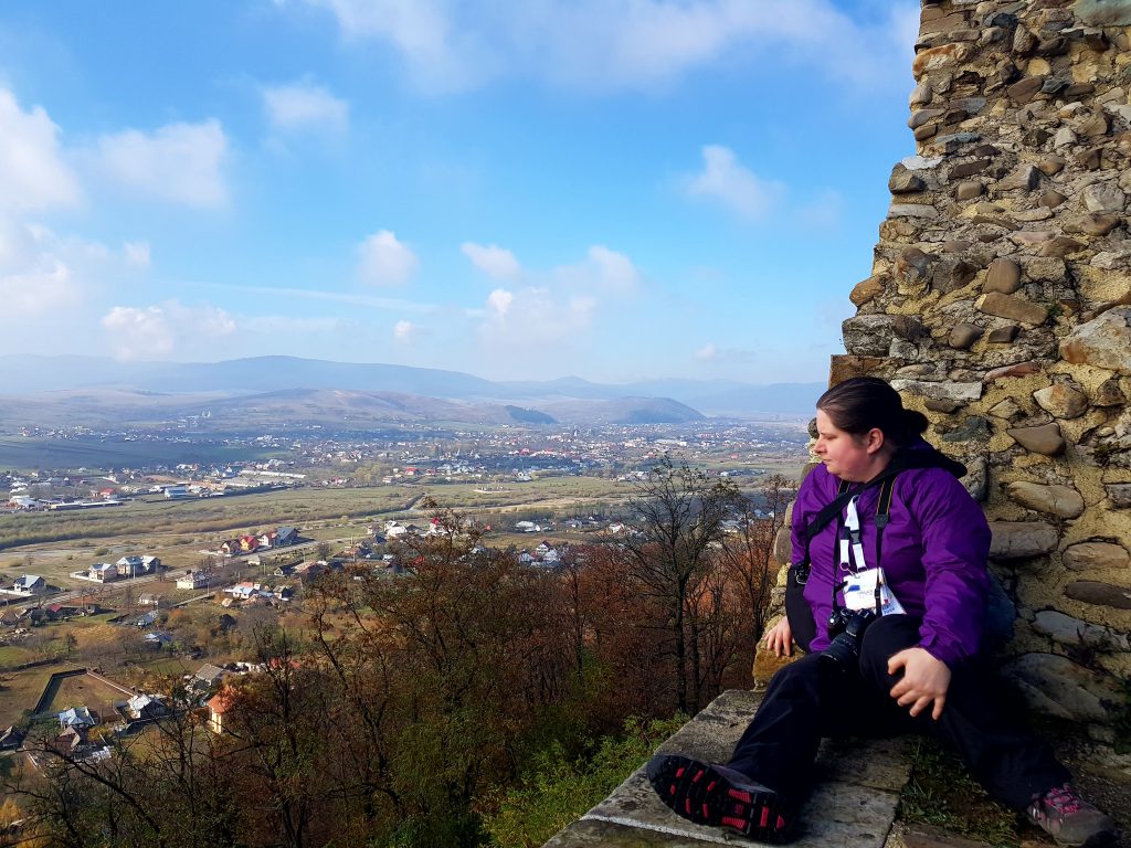 View from Neamt Citadel