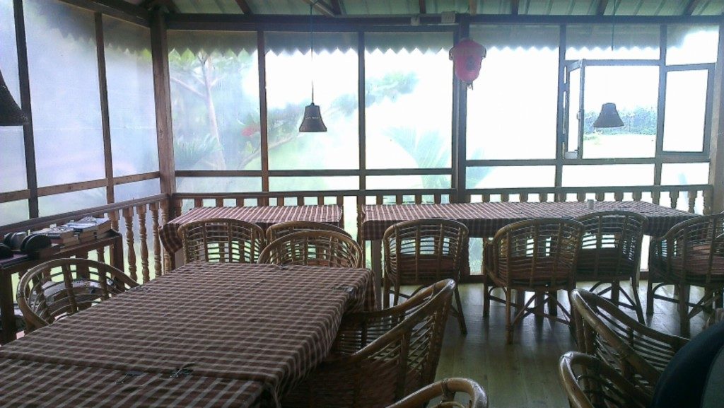 Dining area Palolem Green Inn