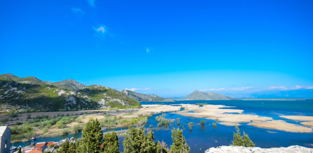 View over Skadar Lake